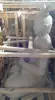  Product image 4 of the product “Seated Buddha, Thai inspired, 115cm high. Riverstone grey ”